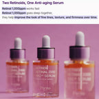 PURITO-serum med 1 000 ppm retinol och 1 000 ppm retinal för fina linjer och hudstruktur
