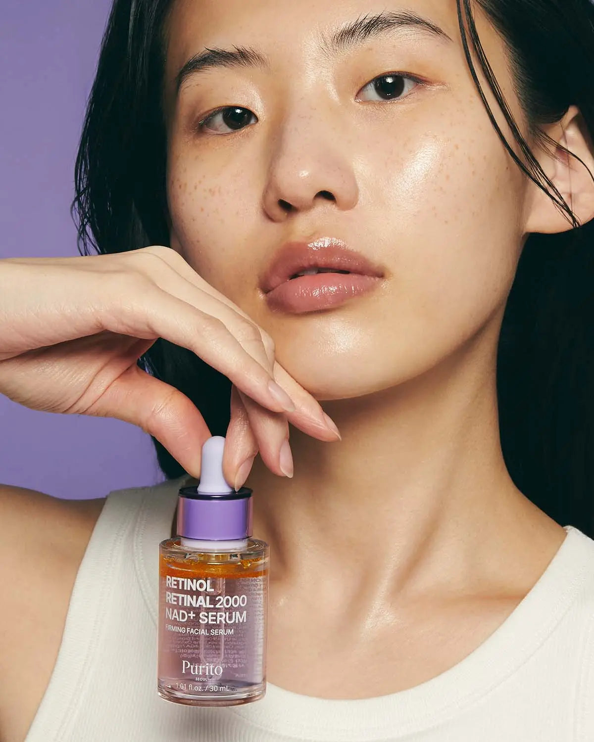 PURITO Retinol Retinal 2000 NAD+ Serum för fastare och jämnare hud
