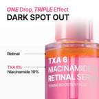 PURITO-serum med 6 % tranexamsyra, 10 % niacinamid och retinal för ojämn hudton