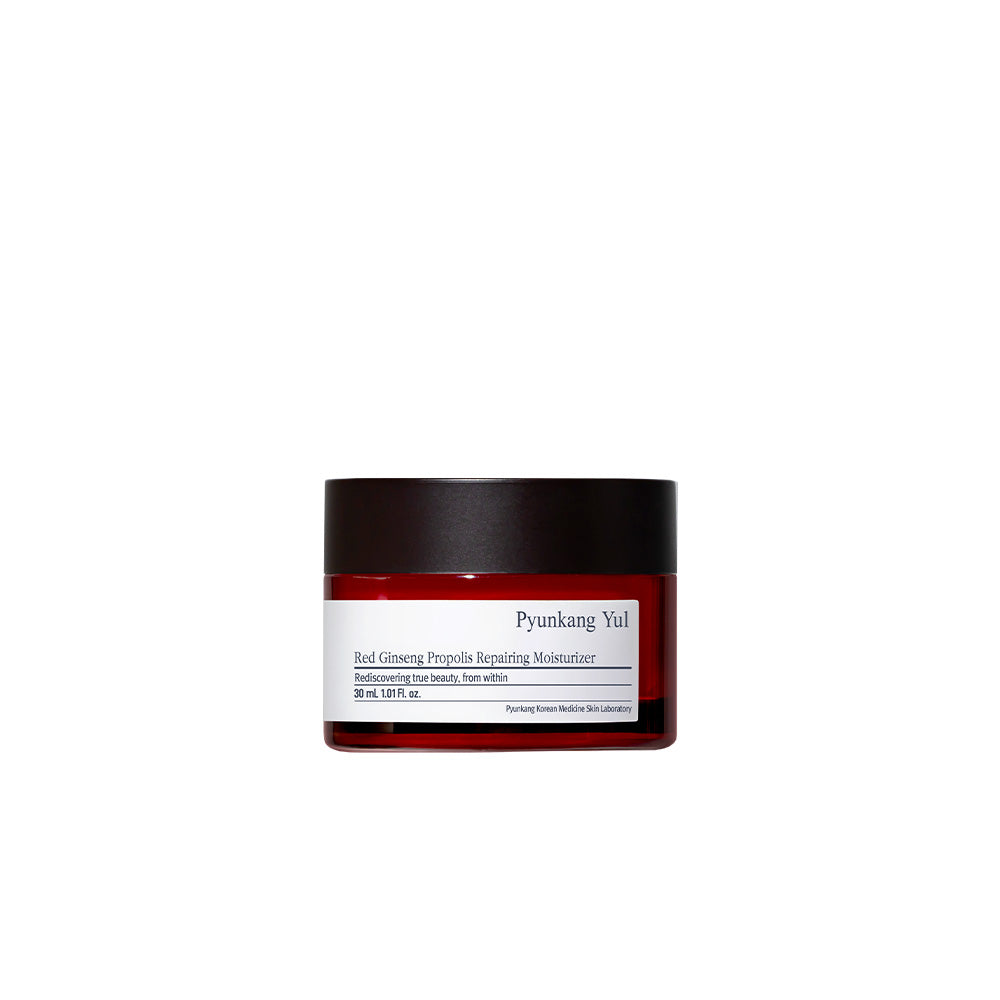 Pyunkang Yul Red Ginseng Propolis Repairing Moisturizer 30 ml, koreansk ansiktskräm med ginseng och propolis som återfuktar, reparerar huden och ger lyster.