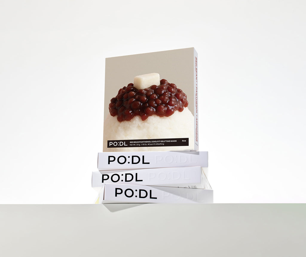 sheet mask med röd böna och panthenol för återfuktad hud