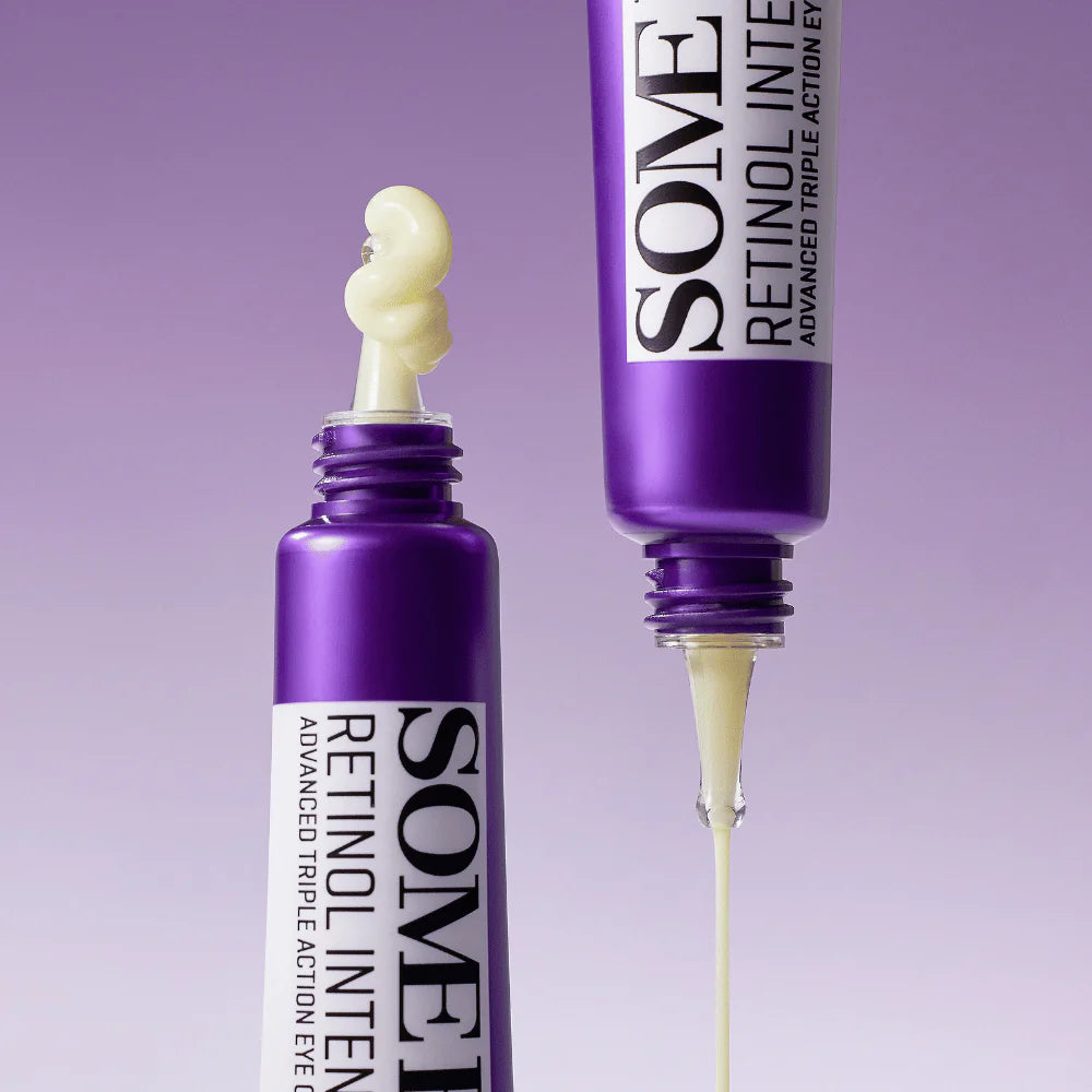 Retinol and retinal eye cream for fine lines and wrinkles
