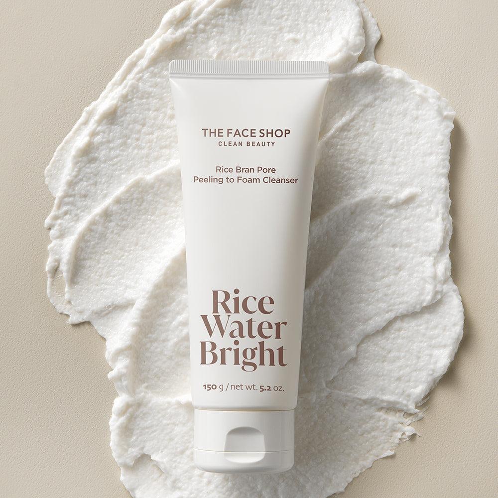Vegansk ansiktsrengöring från The Face Shop som exfolierar skonsamt och rengör porerna på djupet