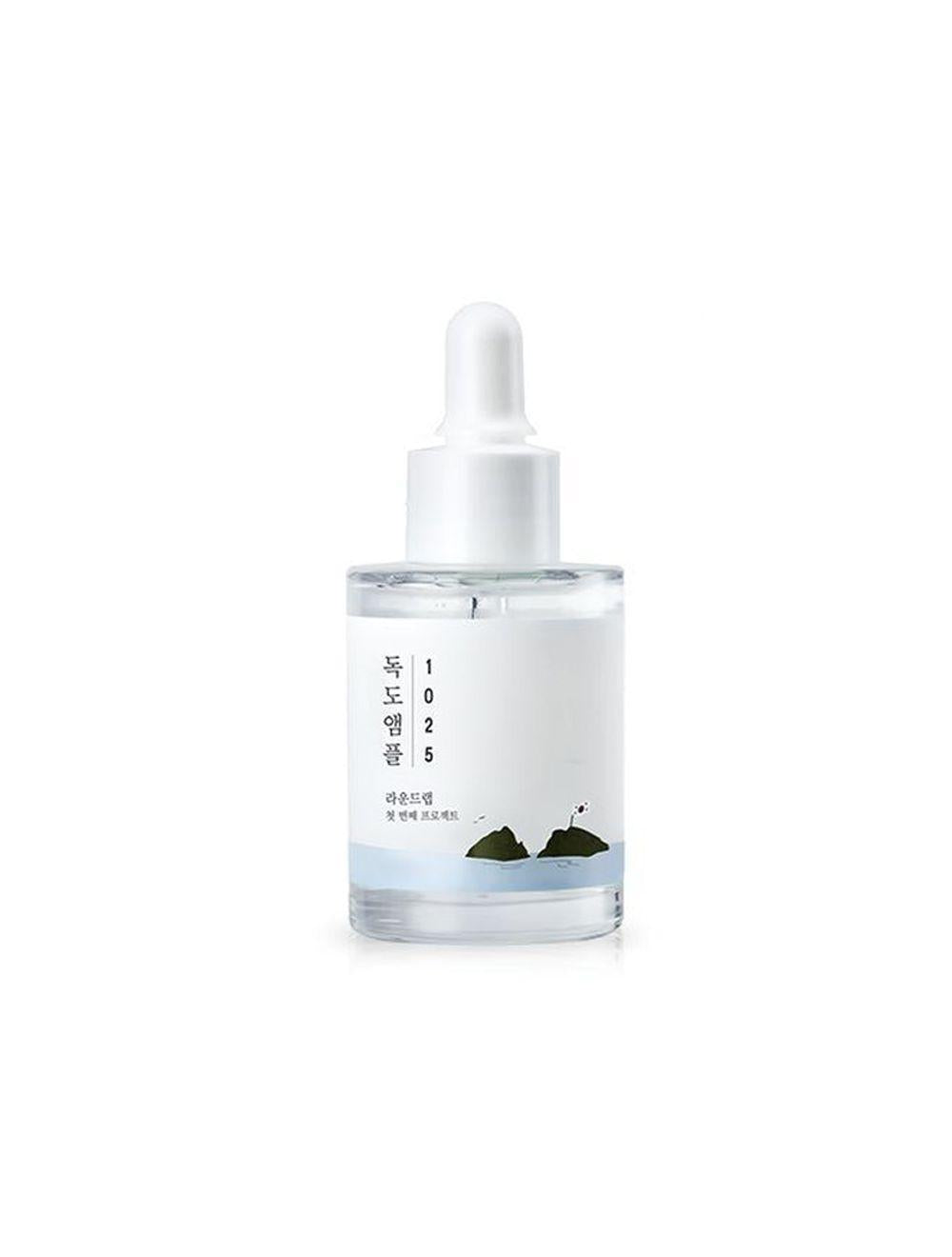 ROUND LAB 1025 Dokdo Ampoule 45g hydrating ampoule with hyaluronic acid for deep moisture and healthy skin