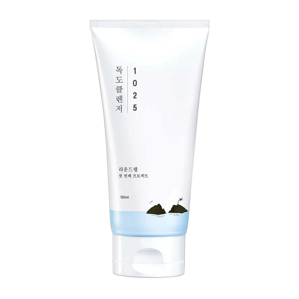 Round Lab 1025 Dokdo Cleanser mild low pH ansiktsrengöring för känslig hud