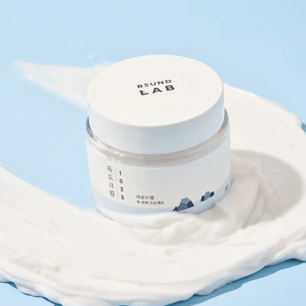 Round Lab 1025 Dokdo Cream 24h fuktkräm för torr och känslig hud