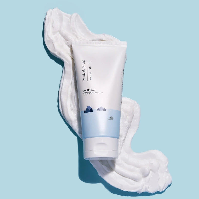 Round Lab 1025 Dokdo Cleanser koreansk ansiktsrengöring för daglig användning