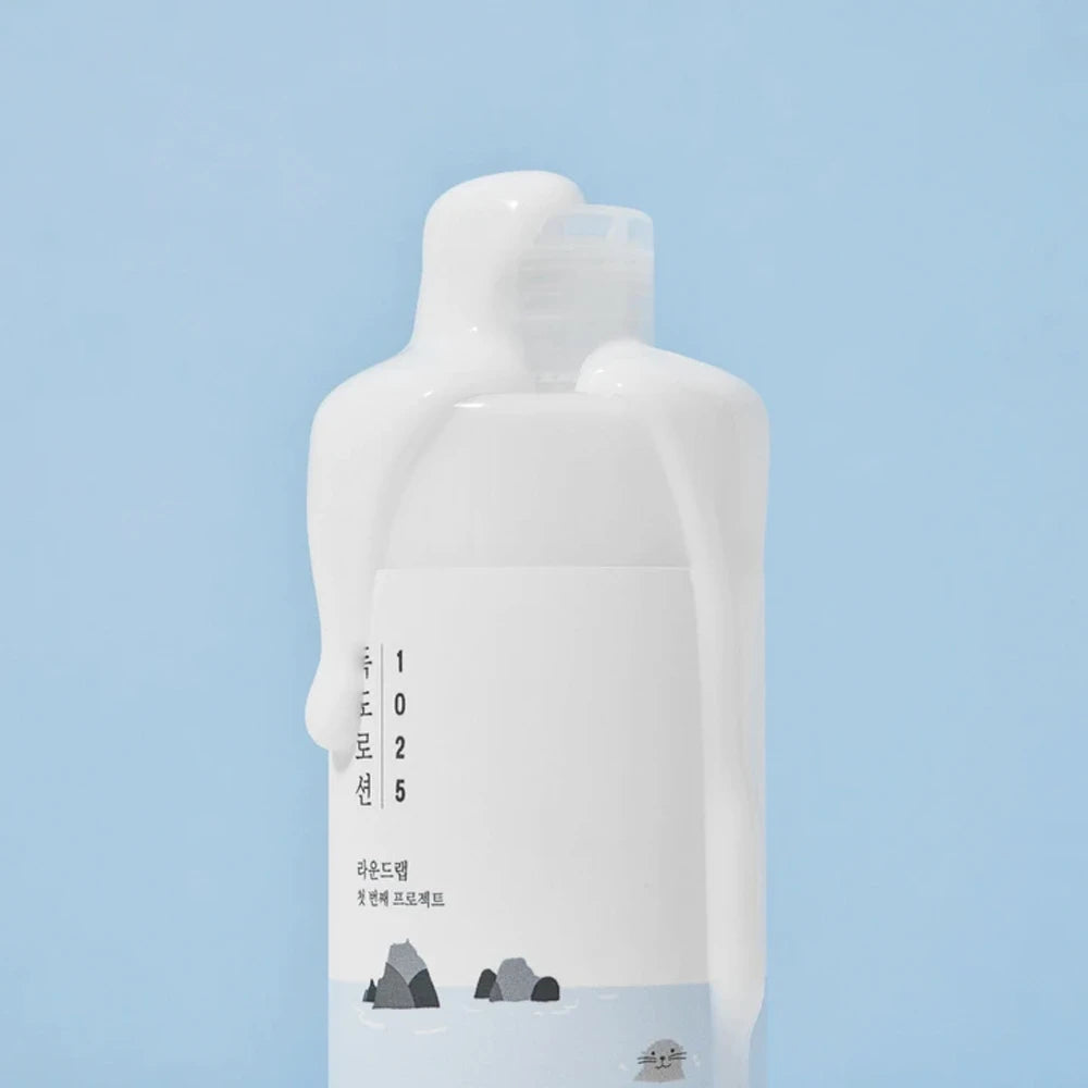 ROUNDLAB 1025 Dokdo Lotion – koreansk ansiktslotion för torr och känslig hud, snabbabsorberande
