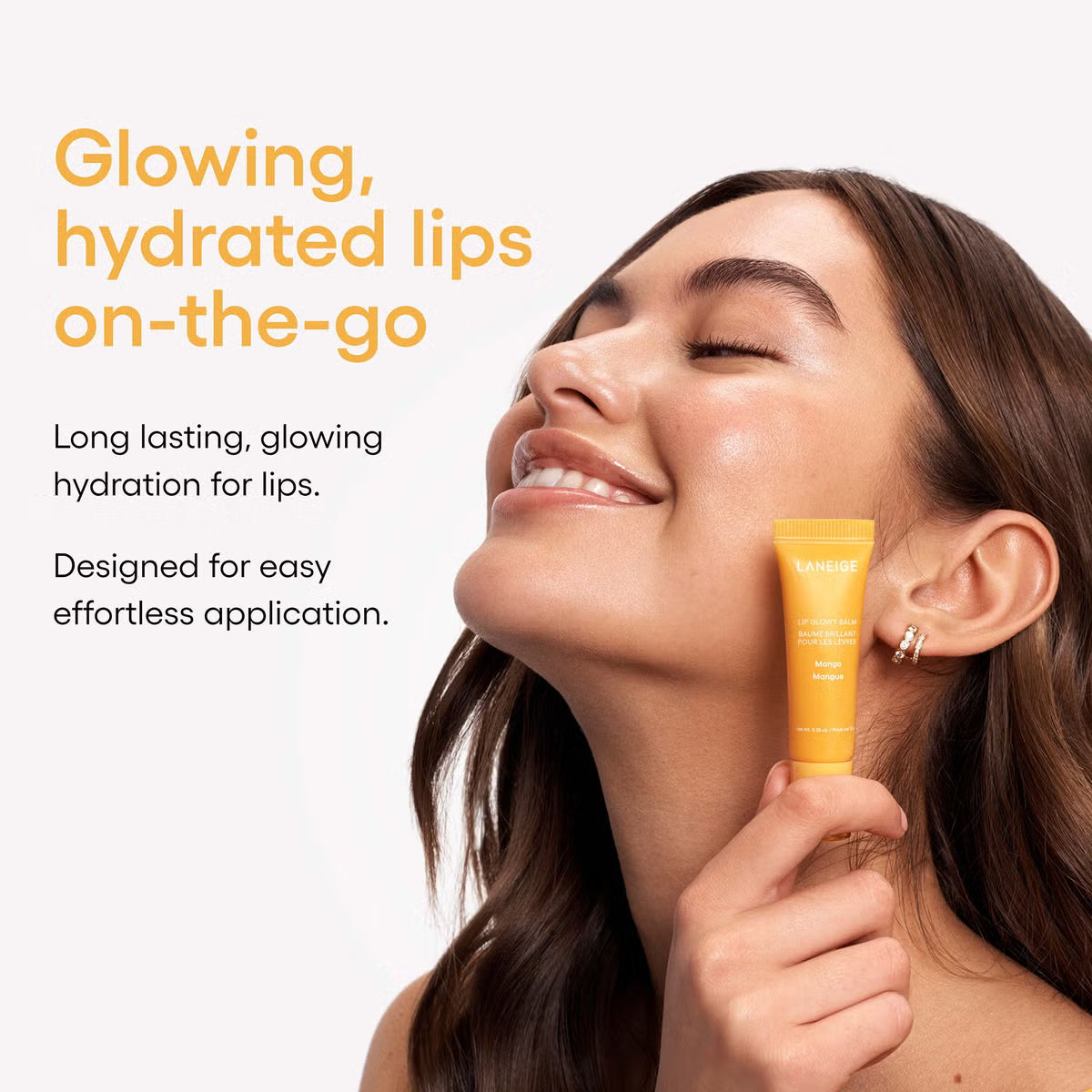 Laneige Mango Lip Balm för daglig läppvård och långvarig återfuktning