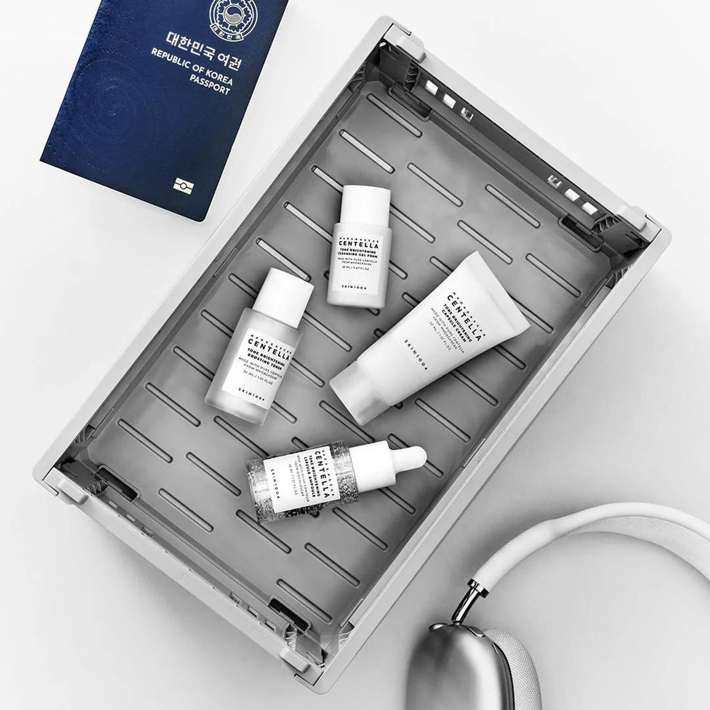 SKIN1004 Tone Brightening ampull och ansiktskräm med niacinamid