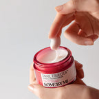 Korean face cream with snail mucin and ceramides for skin repair