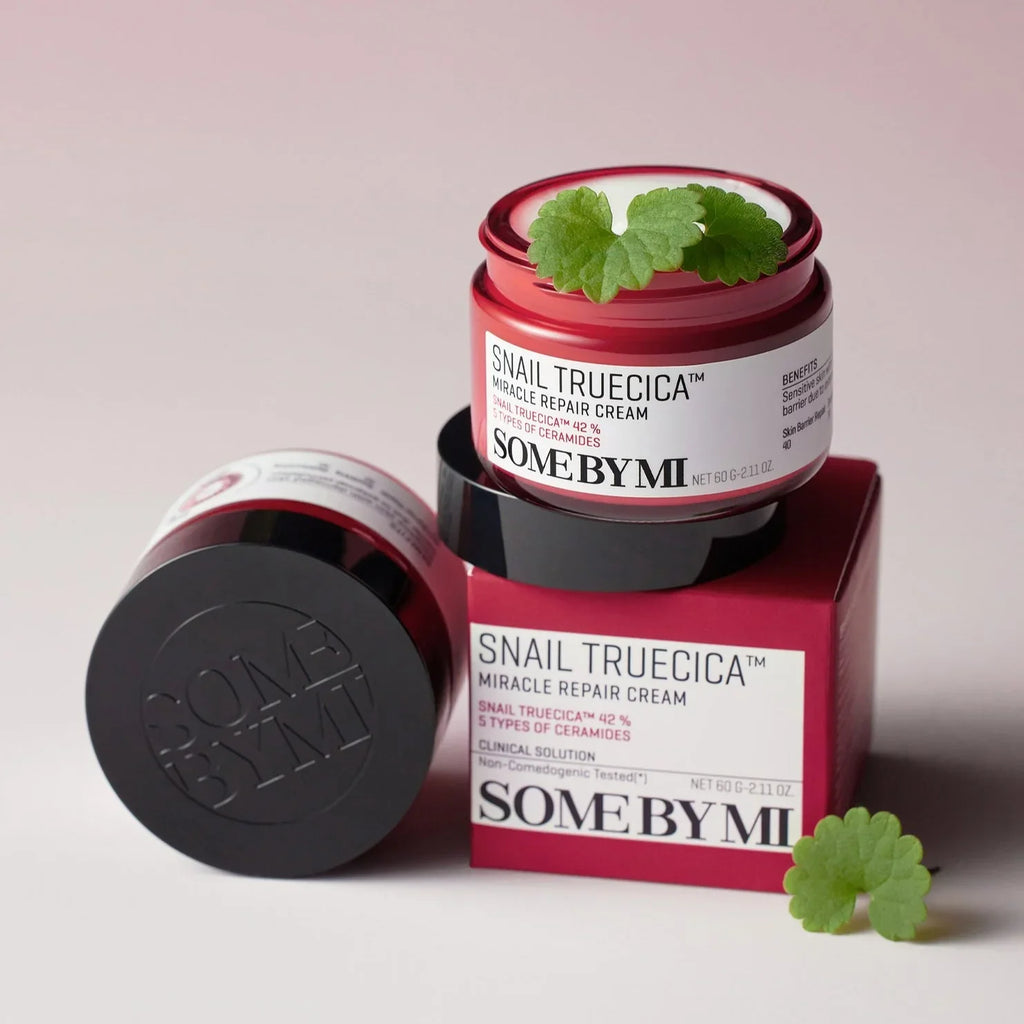 Snail Truecica repair cream for skin barrier repair and hydration