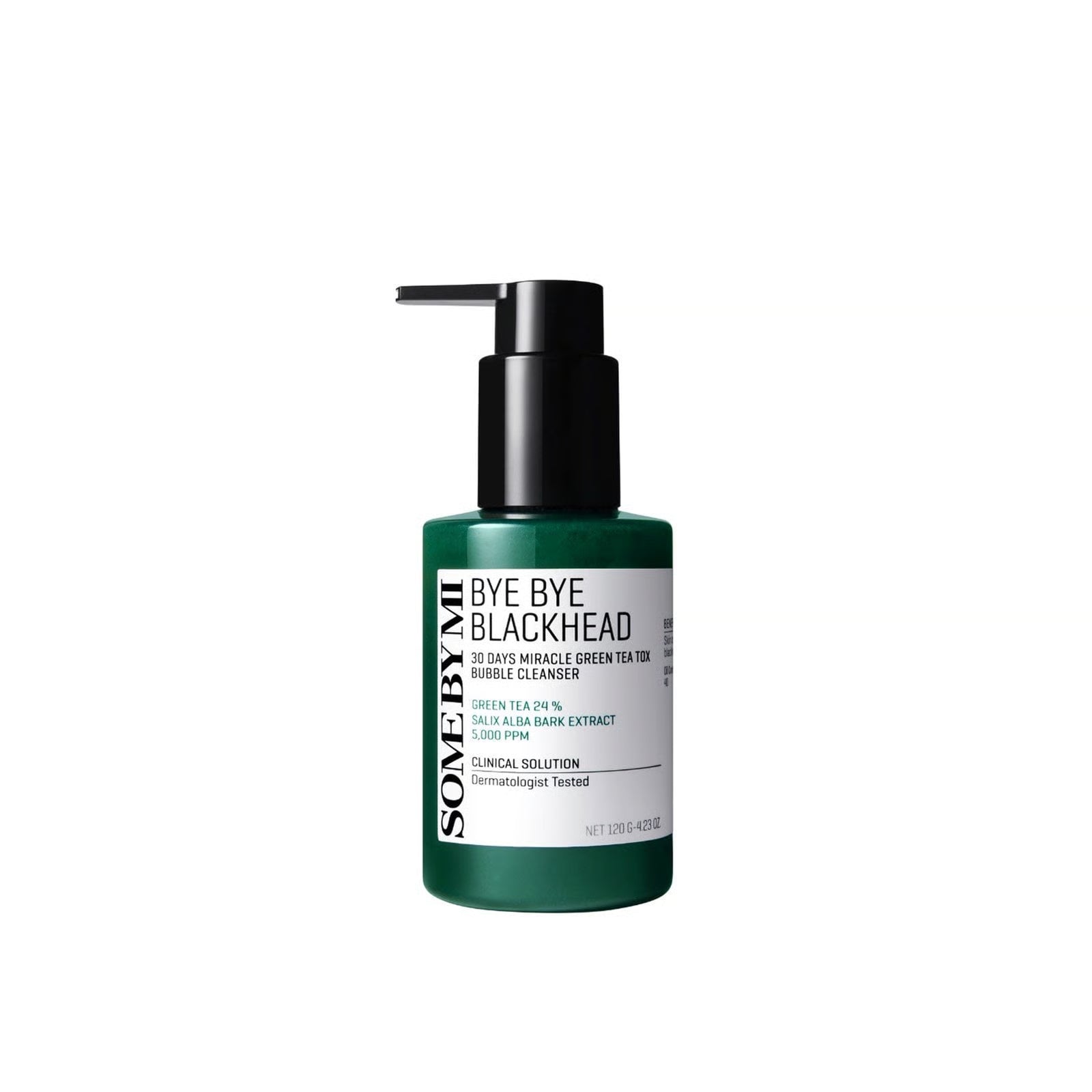 Some By Mi Bye Bye Blackhead Green Tea Tox Bubble Cleanser 120g