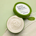 Deep cleansing matcha clay mask for pores and blackheads