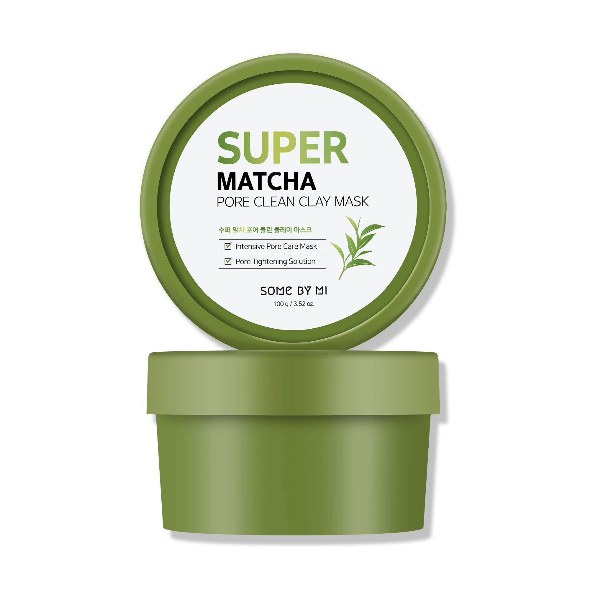 Some By Mi Super Matcha Pore Clean Clay Mask 100g packaging