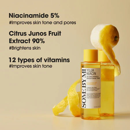 Vitamin rich toner for brighter and more radiant looking skin