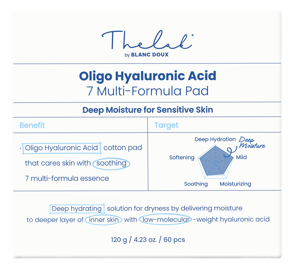 Hyaluronic acid pads för plumpad och glowig hud