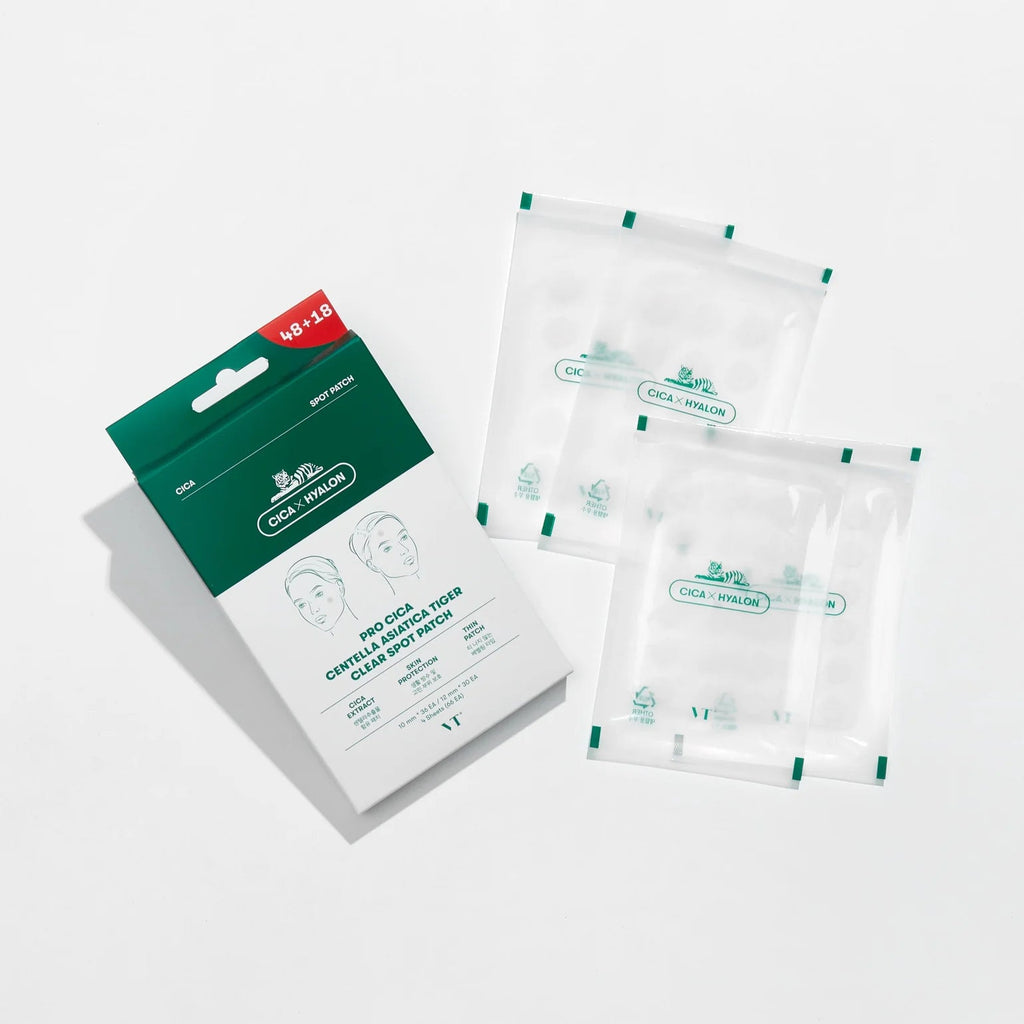 VT Cosmetics PRO CICA Centella Asiatica Tiger Clear Spot Patch 66pcs VT Cosmetics