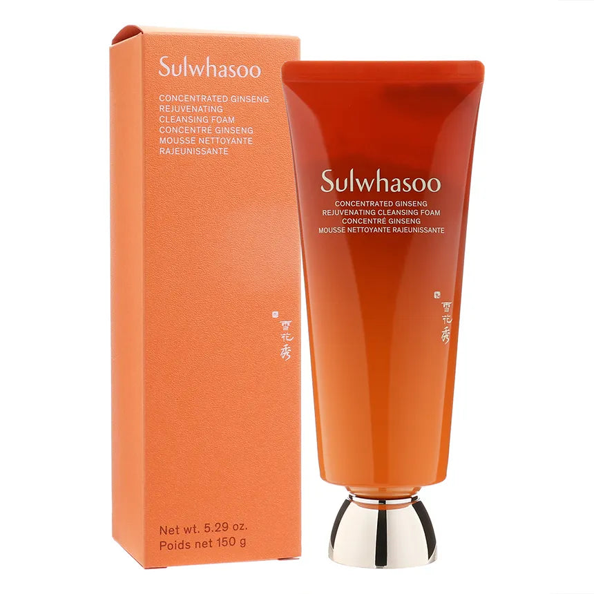 Sulwhasoo Concentrated Ginseng Rejuvenating Cleansing Foam 150 g med förpackning