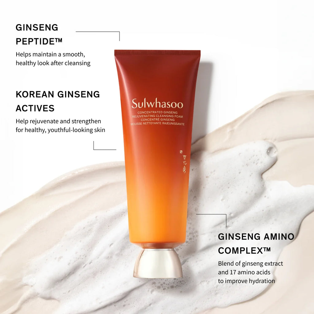 Sulwhasoo rengöringsskum med ginsengpeptid och Ginseng Amino Complex