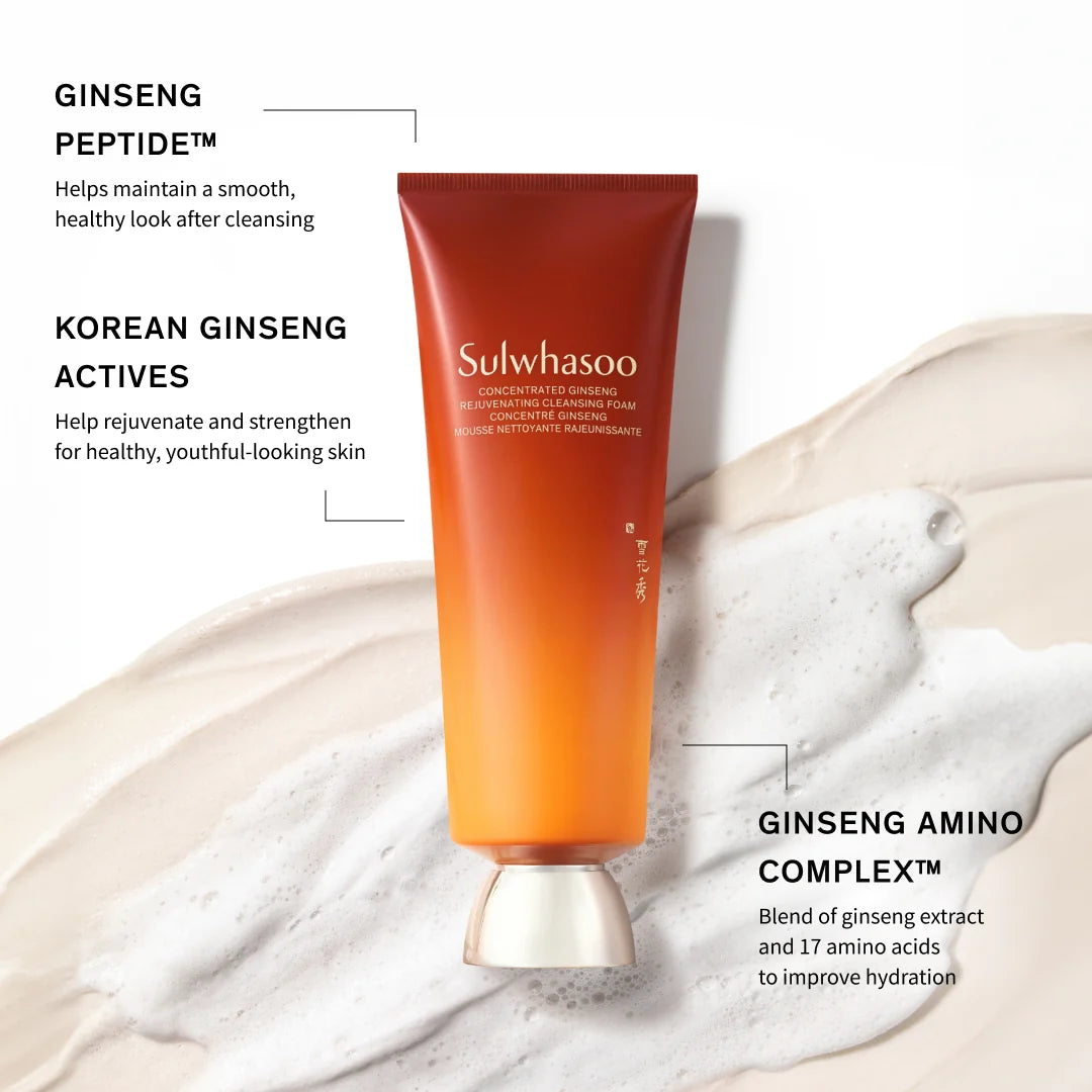 Sulwhasoo rengöringsskum med ginsengpeptid och Ginseng Amino Complex