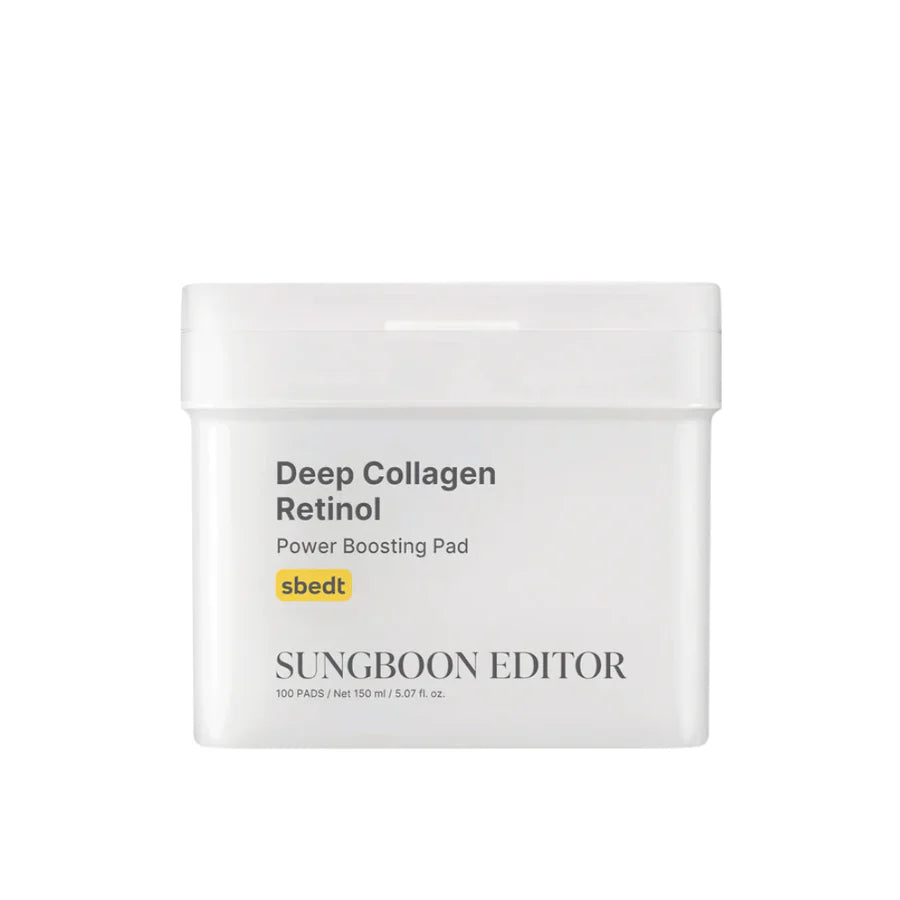 SUNGBOON EDITOR Deep Collagen Retinol Power Boosting Pad 100pcs