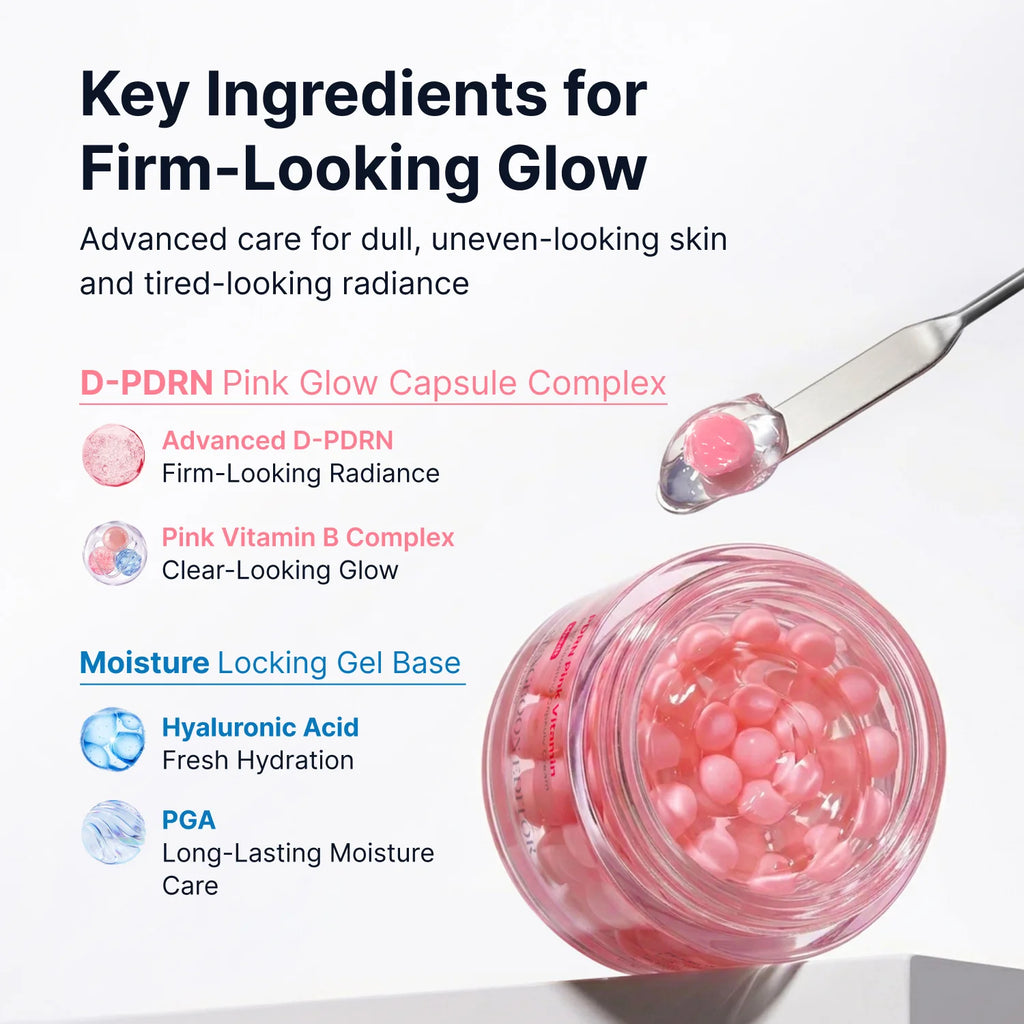 D-PDRN, Pink Vitamin Complex, hyaluronsyra och PGA i SUNGBOON EDITOR capsule cream