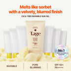TAGE Invisible Sun Gel med blur-effekt för porer och makeup