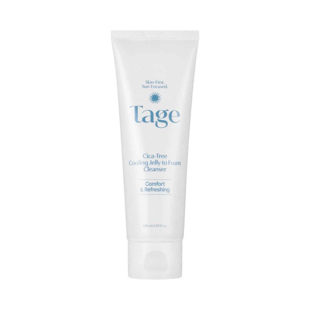 TAGE Cica-Tree Cooling Jelly To Foam Cleanser för känslig hud