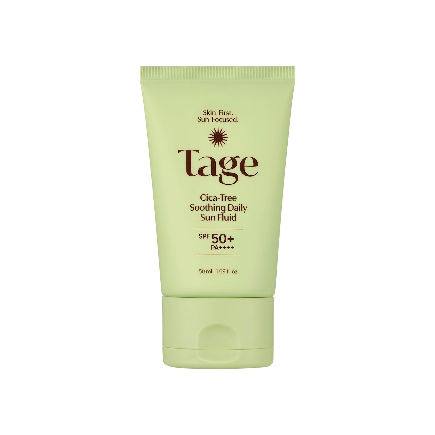 TAGE Cica-Tree Soothing Daily Sun Fluid SPF50+ PA++++ för känslig hud