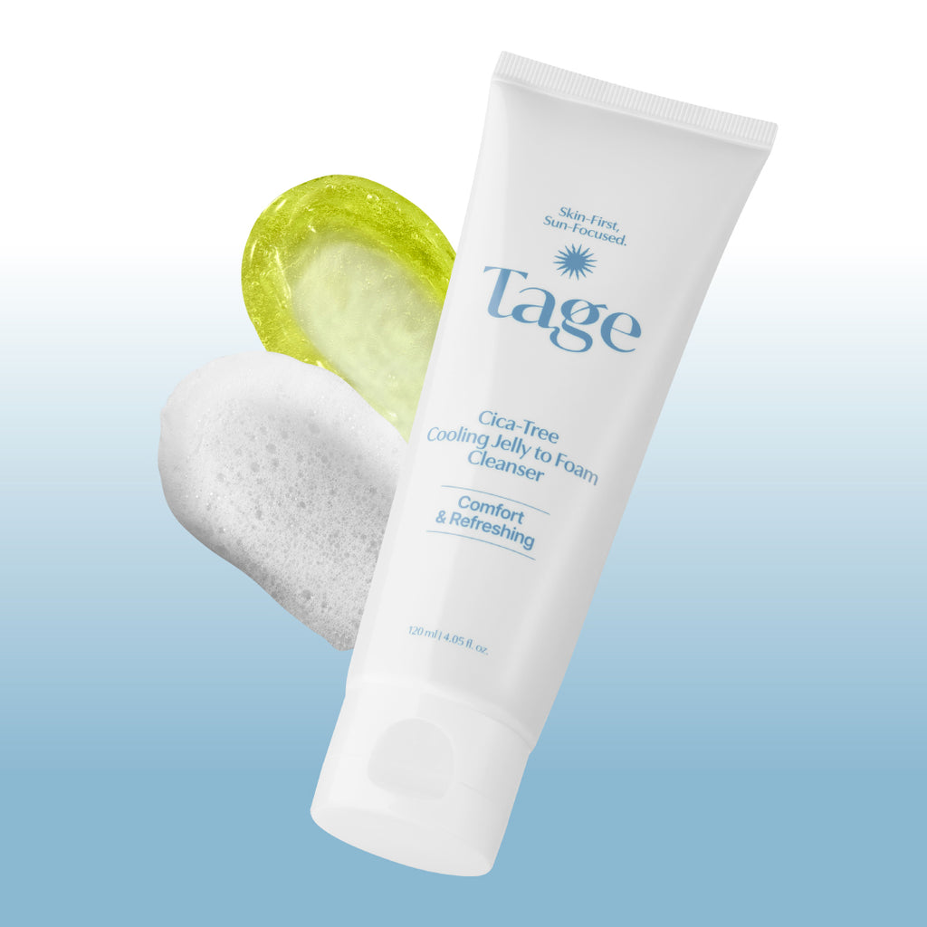 Koreansk jelly cleanser med tea tree och cica från TAGE