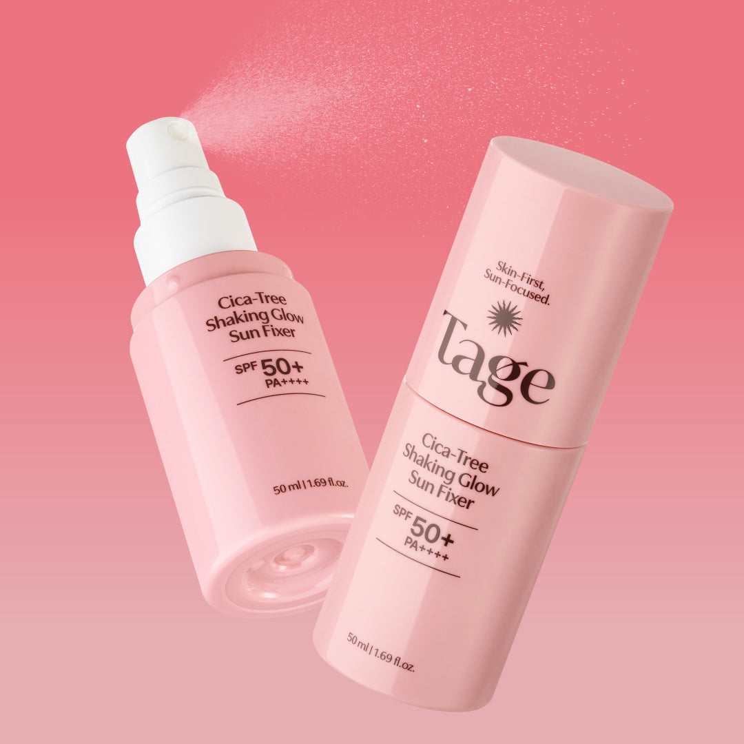 Koreansk SPF mist som fixerar makeup och skyddar huden