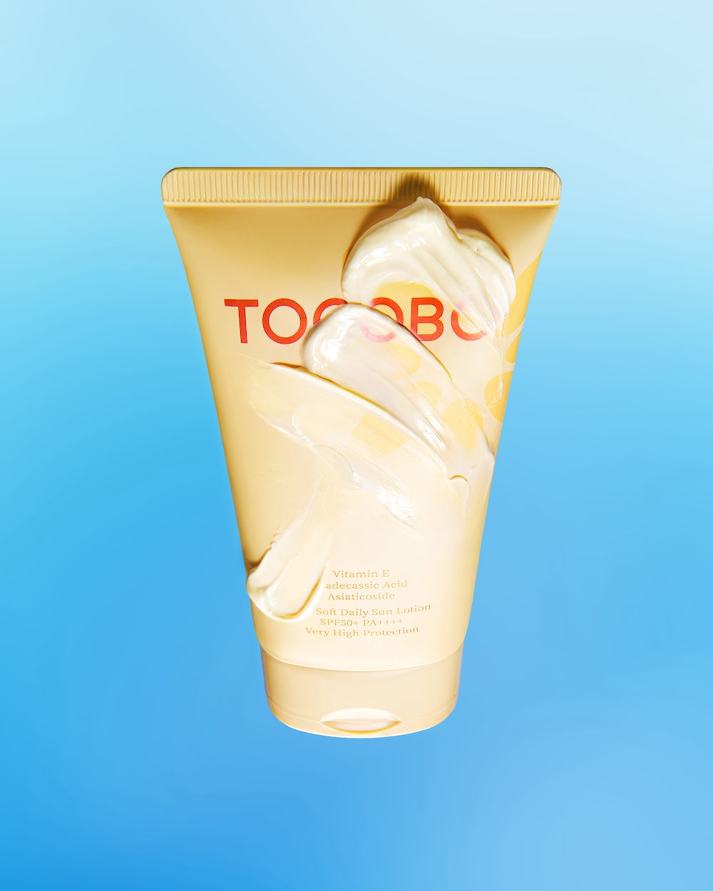 Tocobo daglig solkräm för ansikte och kropp, Vita Soft Sun Lotion som återfuktar och skyddar huden.