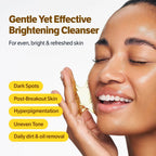 Turmeric gel cleanser for glow and daily cleansing