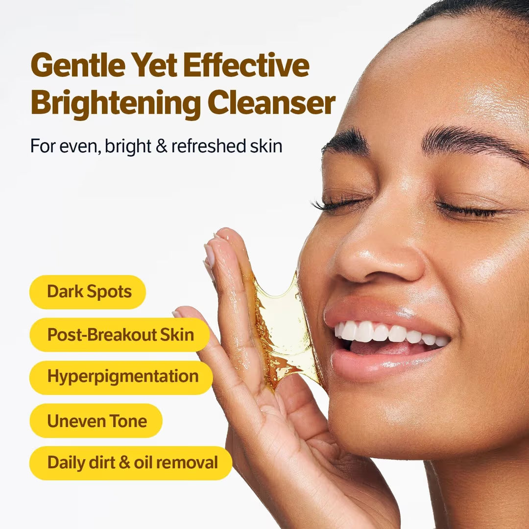 Turmeric gel cleanser for glow and daily cleansing