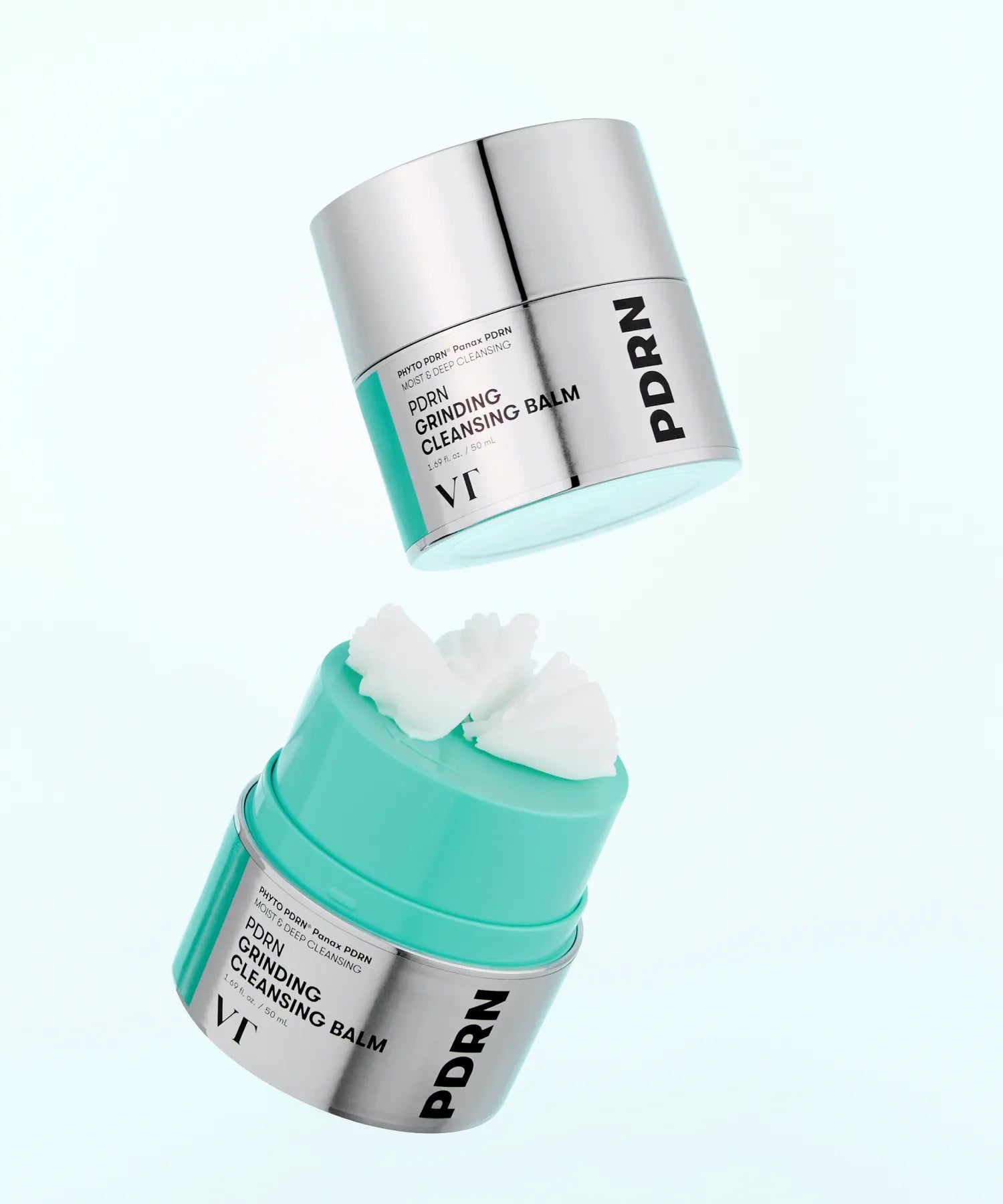 Vegan PDRN cleansing balm with ginseng for healthy looking skin