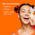 Vitamin C face mask for brighter and more radiant skin