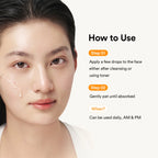 Koreanskt brightening-serum med flera former av vitamin C för glåmig hud och pigmentförändringar