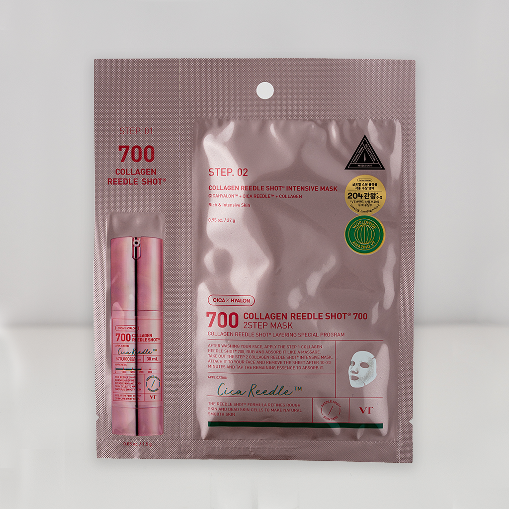 VT Cosmetics COLLAGEN Reedles Shot 700hL 2 STEP MASK VT Cosmetics